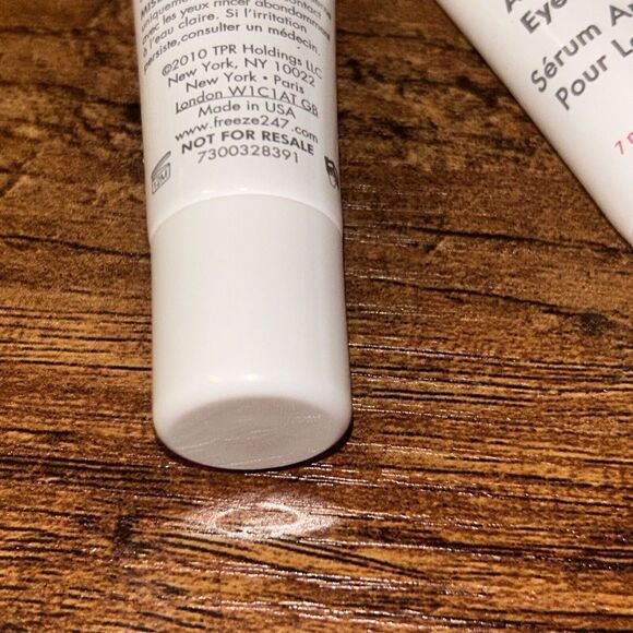 Freeze 24-7 Anti-Aging Eye Serum 0.23 fl oz/7 ml Travel Size, 2 Packs NEW - Picture 6 of 6